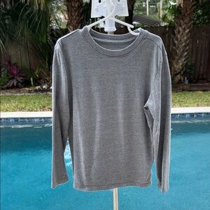 Cat & Jack Heather Gray Long Sleeve Shirt size 6/7